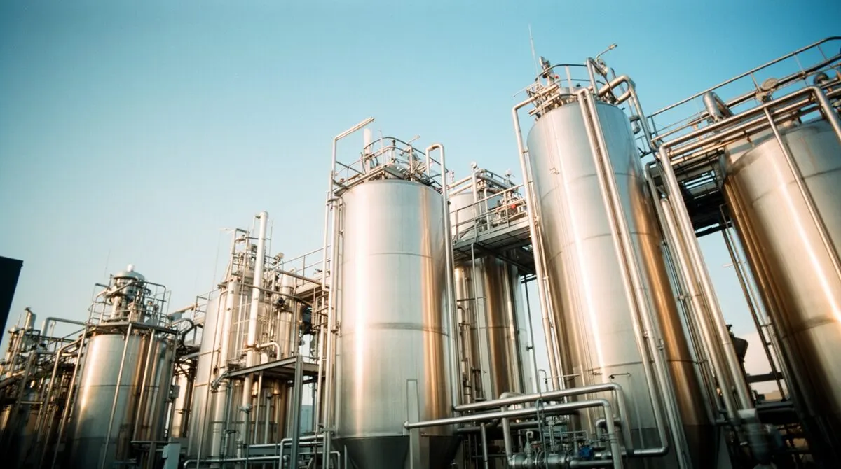 Rotating equipment in an industrial processing plant, monitored with HORIZON Industrial