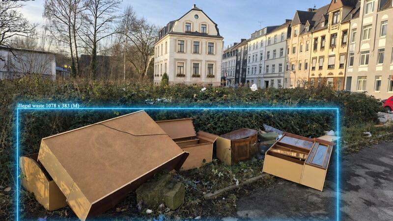 Illegale M&uuml;llablagerung-Erkennung