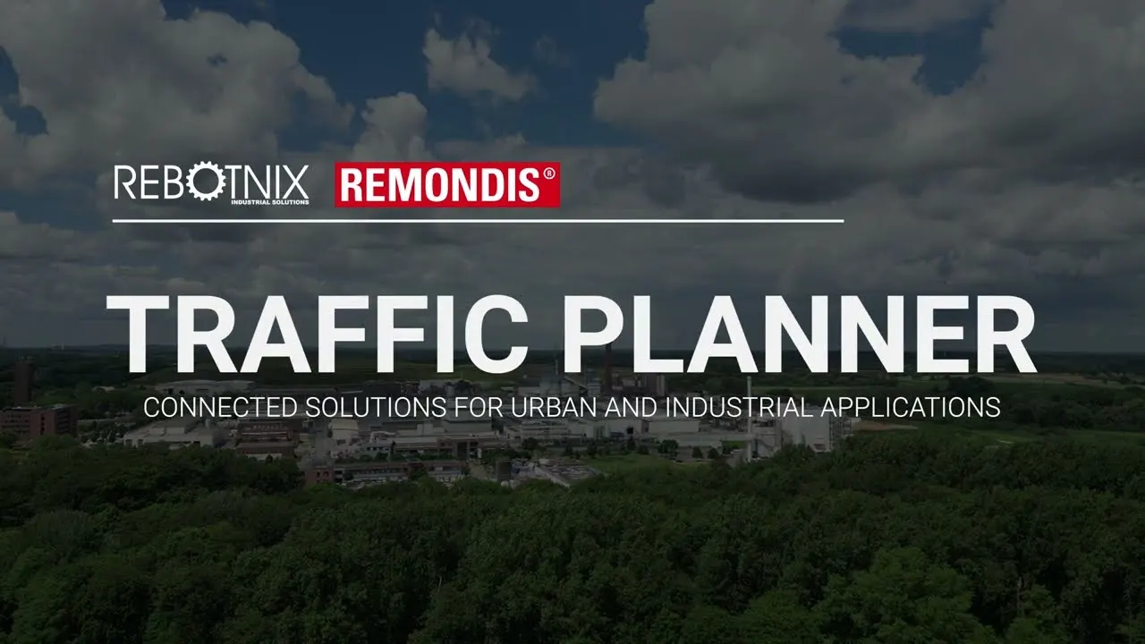 Traffic Planner, joint video by REBOTNIX and REMONDIS