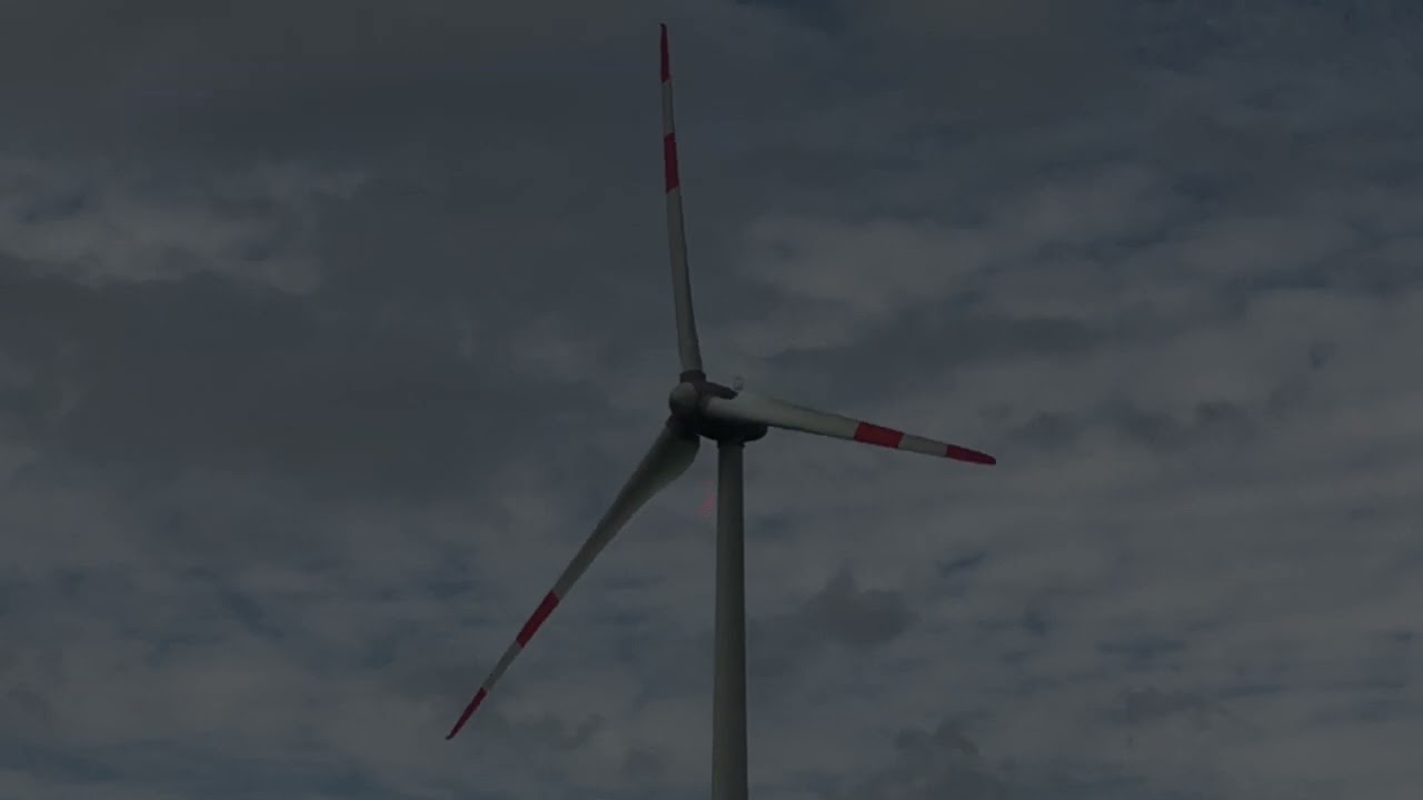 Wind turbine in the REBOTNIX Energy Solution trailer